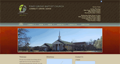 Desktop Screenshot of pineygrovebaptistchurchnc.com